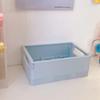 Складной пластиковый ящик для хранения вещей на рабочем столе — идеально подходит для канцелярских принадлежностей, скотча, справочников и средств по уходу за кожей
