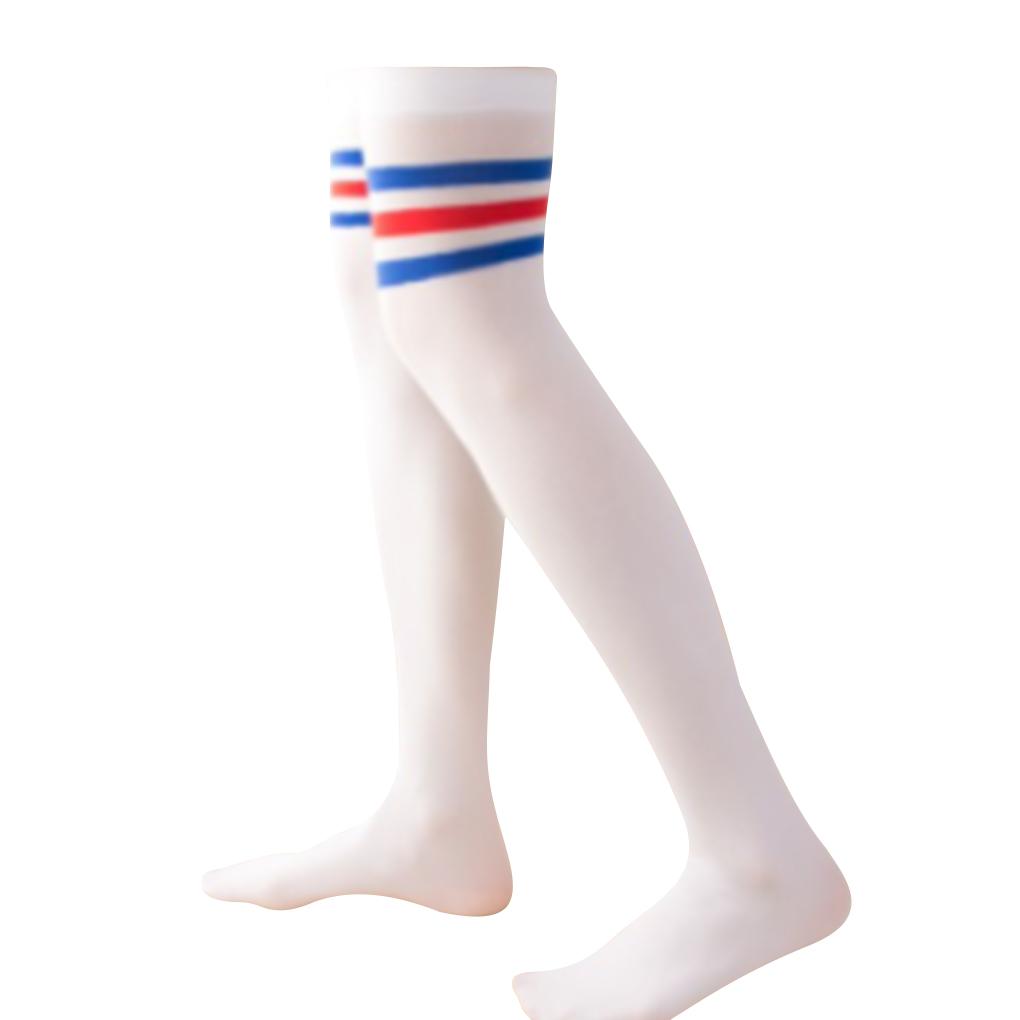 4 упаковки, высокие носки 32 см JK, нескользящие чулки выше колена в консервативном стиле, теплые чулки до бедра для повседневной носки, Хэллоуина, косплея