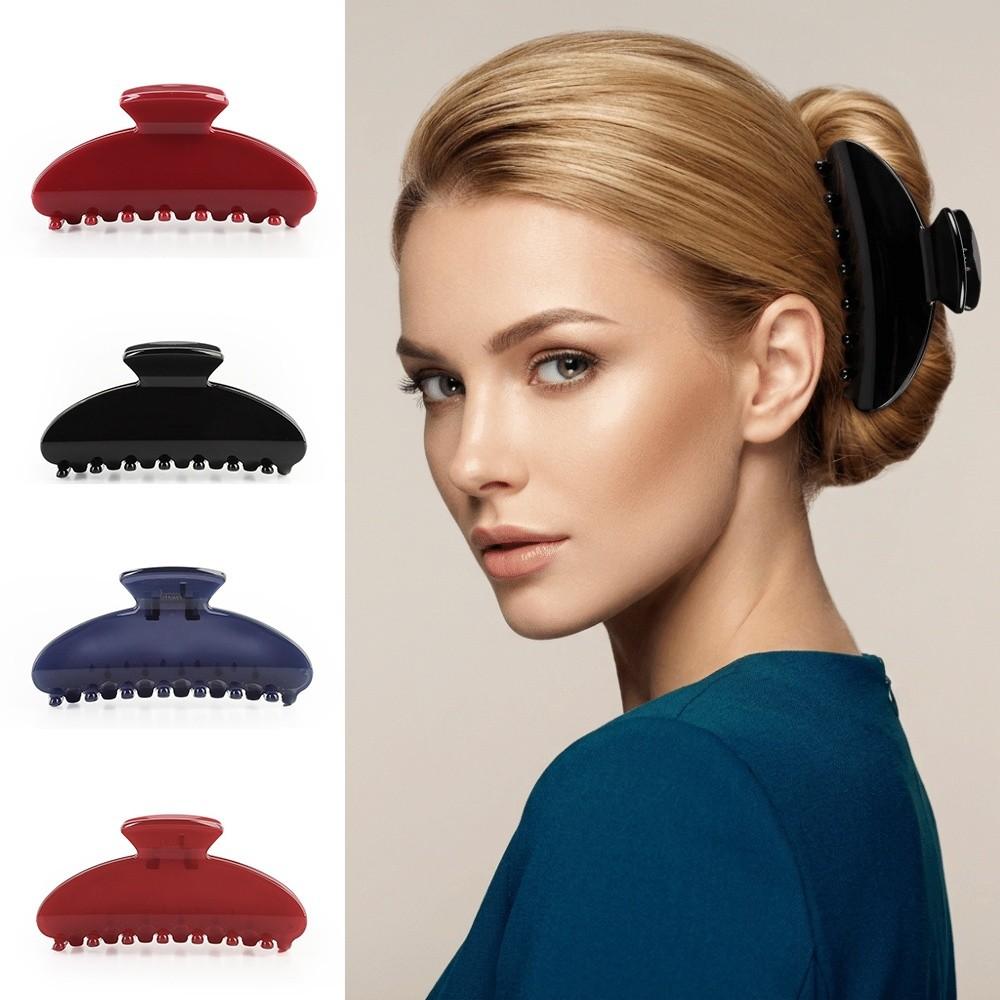 Acetate Hair Claw Clip Large Barrettes Fashion Hair Clip for Women Girls