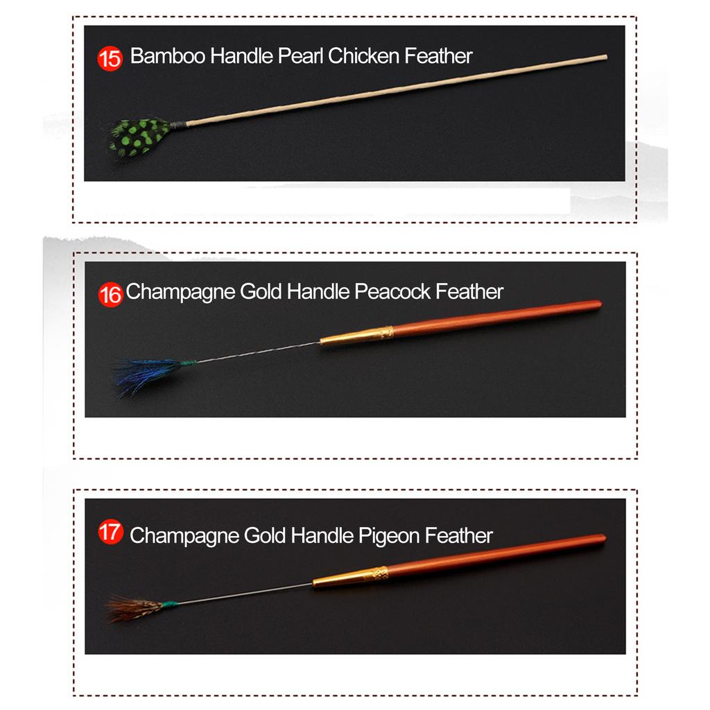 Набор для массажа ушей, набор для чистки ушной серы, гусиное перо, нержавеющая сталь, средство для удаления воска для ушей, светящийся ухо