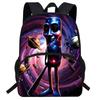 Kids Backpack With Cartoon Print Lightweight School Bag Elementary Students Breathable Oxford Fabric Anti-Strain Ergonomic