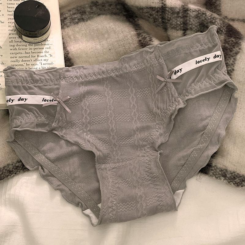 Pure Desire Girl Panties Mid Waist Sexy Triangle Women’s Panties