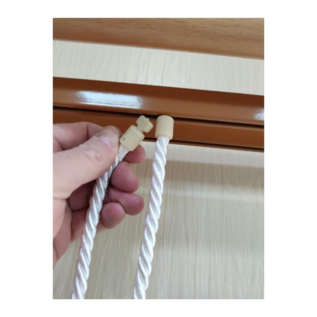 Однокрылый дождь с узором из тонкой льняной текстуры 1-2 редкая плиссированная веревка круизер тюль занавес