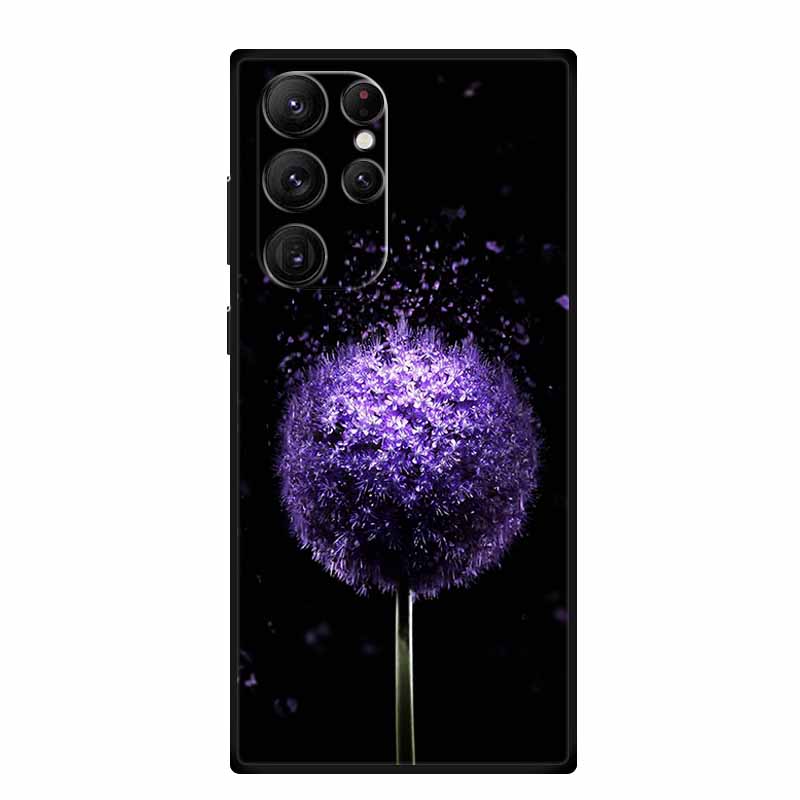 Чехол для Samsung S22 / S23 Ultra S23Ultra Черный Силиконовый Мягкий Чехол для Телефона Для Samsung Galaxy S22 Ultra Задняя Крышка Чехол S 23 Ultra