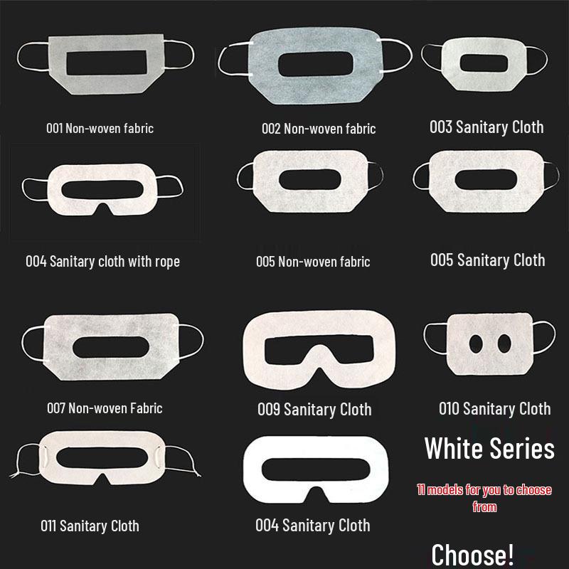Одноразовые противопылевые чехлы для очков с сертификатом CE для Oculus Quest 2 и Pico 4 VR