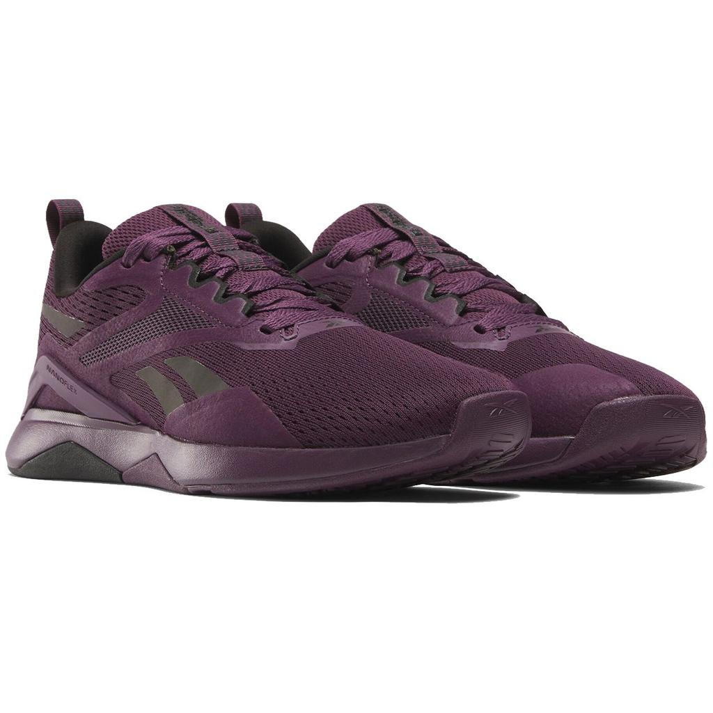 Reebok Nanoflex Tr 2 Comfortable Lightweight Low-Top Training Shoes Women Sneaker Purple 100204607