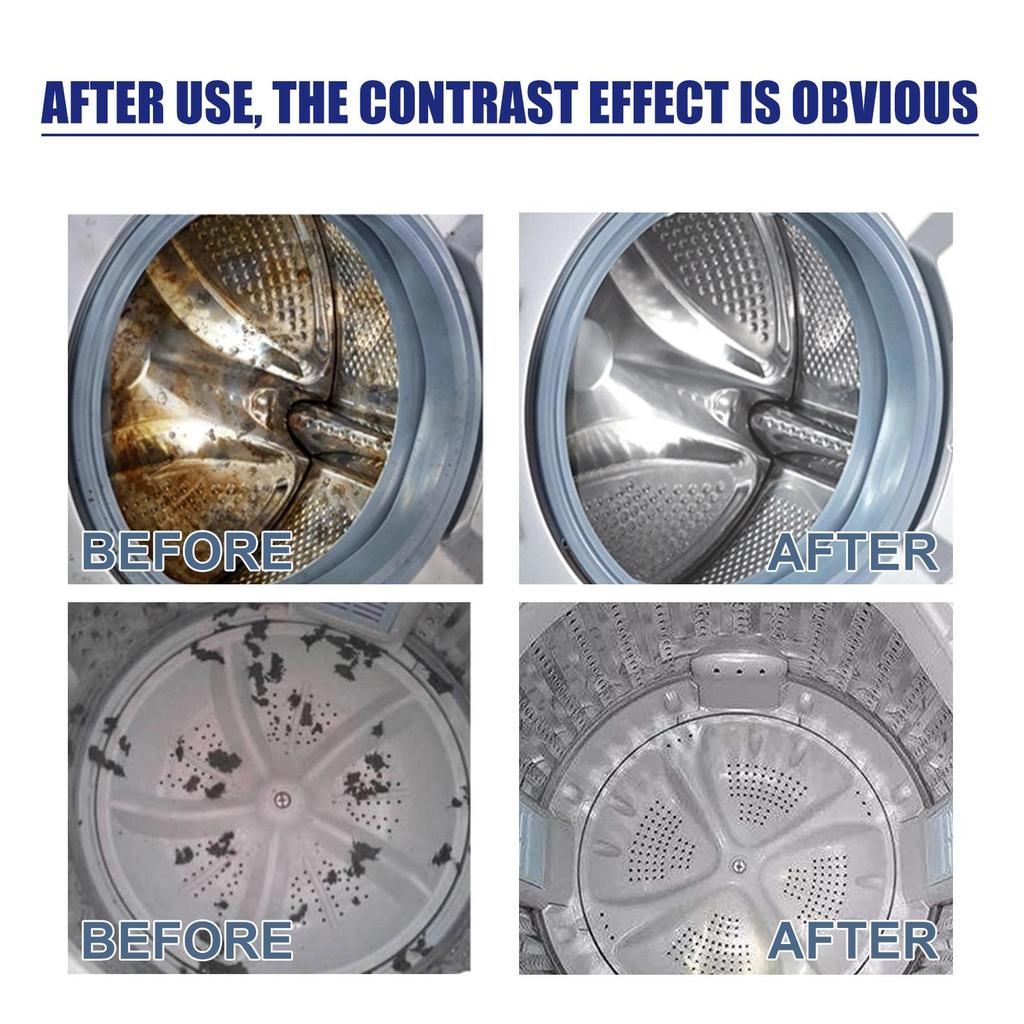 12 шт. Таблетки для чистки стиральной машины Барабанный тип Бак для воды Чистка стиральной машины Средство для удаления запаха и грязи Чистящие таблетки