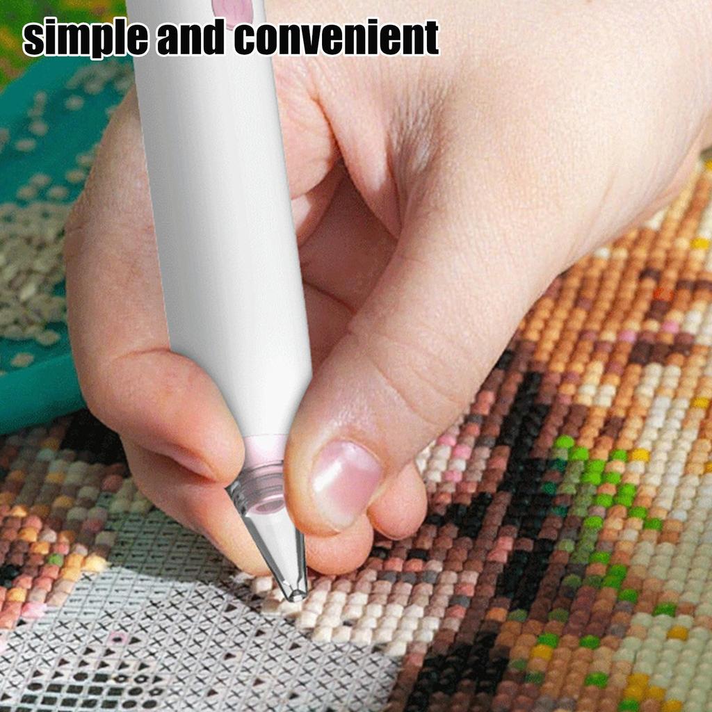 Cordless Electric Rhinestone Painting Pen Crafting Supplies Rhinestone Art Bead Dot Pens For DIY Enthusiasts Men Women Kids