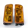 Для BMW 3 серии E36 M3 1992-1998 гг. Хромированные противотуманные фары Заменяемые лампы Желтый рассеиватель