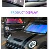50x900cm VLT70% High-quality Korean material HD car side window  Blue/Purple/Green chameleon film solar tint