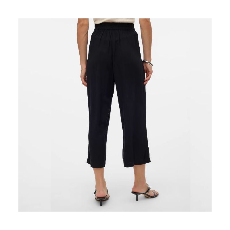 Черные кюлоты на резинке Женские VERO MODA