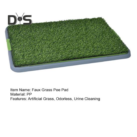 Искусственная трава для мочеиспускания с поддоном, антиразбрызгивающий собачий горшок, искусственный травяной газон, туалет для домашних животных, для щенков, для приучения к горшку в помещении и на улице