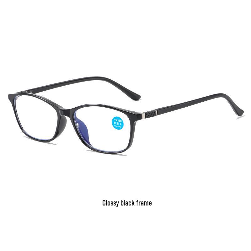 Легкие очки для чтения TR90 с защитой от синего света: Маленькая рамка, Высокое разрешение для людей среднего и пожилого возраста