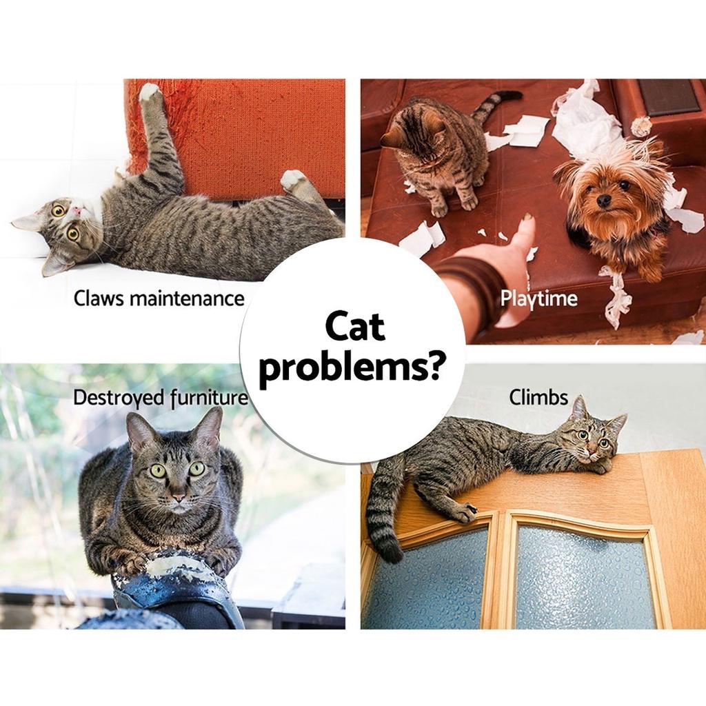 42 см кошачья башня для скалолазания, доска для тренировки царапин, тренировочная рамка с домиком для домашних животных, плюшевый коврик против падения для домашних животных