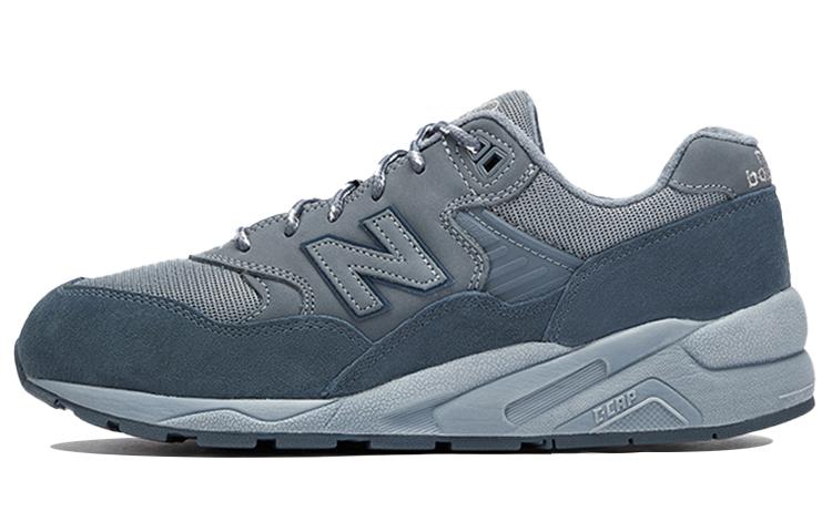 New Balance Серия 580 Нескользящие Дышащие Низкие Кроссовки Ретро Синие CMT580OC