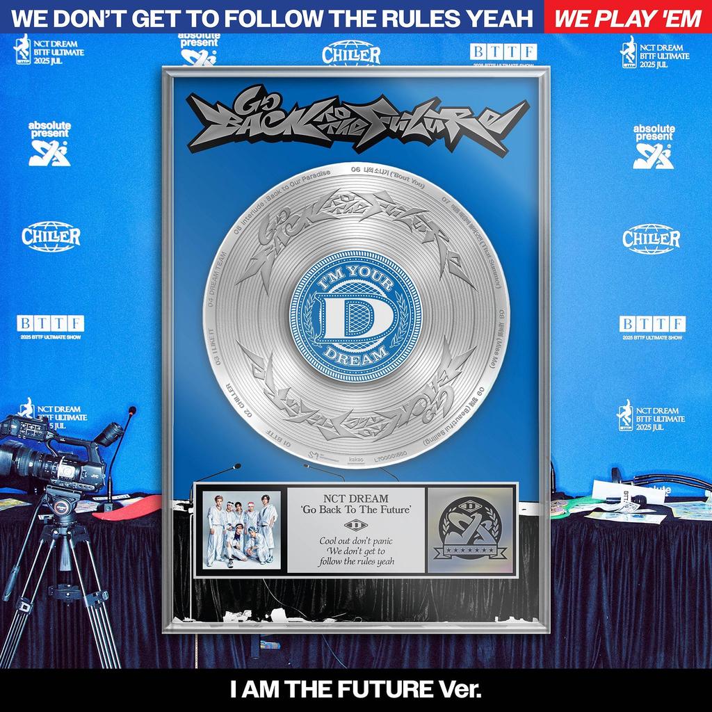 NCT DREAM 5th Full Album [Go Back To The Future] I AM THE FUTURE Ver. (+Online Benefit)