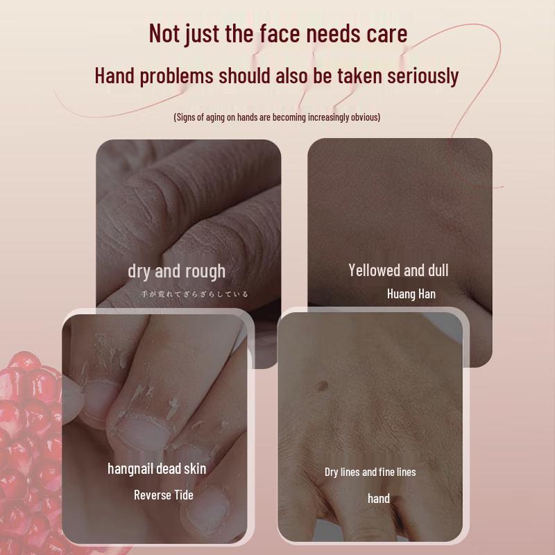 Longliqi Snake Oil & Red Pomegranate Hand Cream (2x50g)