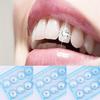 10pcs/Box 2mm Colorful Crystal Tooth Jewelry Ornaments Decor