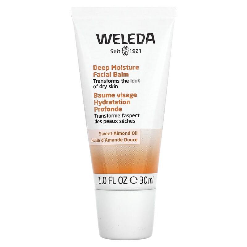 Weleda Deep Moisture Facial Balm Sweet Almond Oil Extract 30ml 1 fl oz, 1 pcs