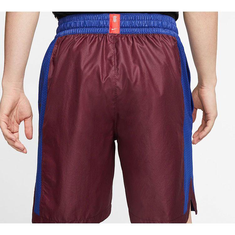 Nike Баскетбольные шорты Colorblock Мужские шорты Красно-коричневые BV9293-681
