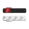 1Pcs S Line Logo Sticker Metal Alloy Car Badge SLine Emblem For S3 A8 A5 A6 C5 C6 C7 A7 A1 A3 A4 B5 B6 B7 B8 B9 D3 Q3 Q5 Q7 TT DSA5