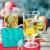 Yousheng Bigfoot-shaped Ice Tray 6 Cavity Sasquatch Shape Ice Cube Maker for Halloween Party Drinks Chocolate Soap BPA-Free Creepy Butter Cube Molds
