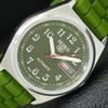 ВИНТАЖНЫЕ АВТОМАТИЧЕСКИЕ ЧАСЫ SEIKO 5, ЯПОНИЯ, МУЖСКИЕ, ЗЕЛЕНЫЙ ЦИФЕРБЛАТ, a435125-2