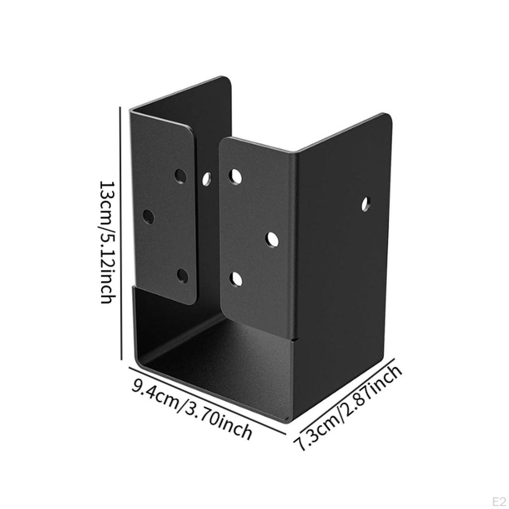 Concealed Joist Hanger Hardware Professional Mount Light 2''x4" for Handrail