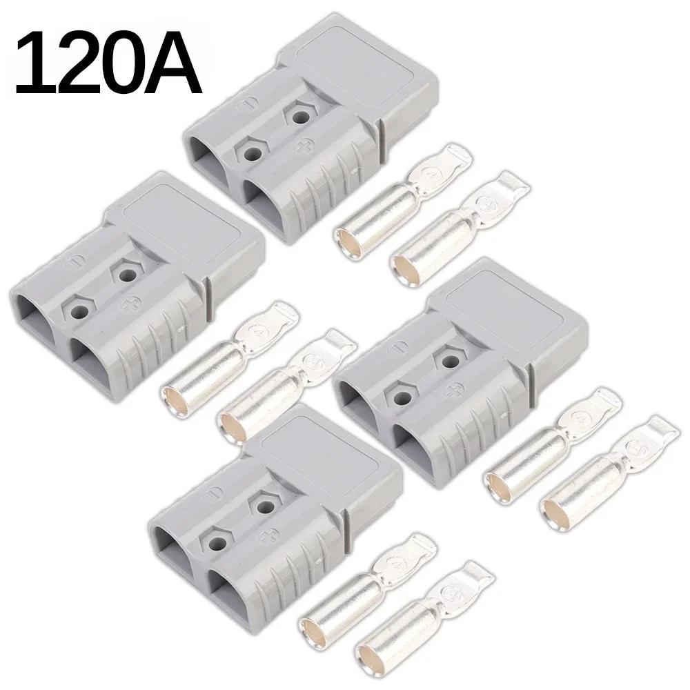 Forklift Battery Charging Plug Connector 50A 120A 175A Flame Retardant PC Auto Industrial Power Connectors for Warehouse Motors