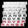 3D ABS Значок-эмблема на капот автомобиля Наклейка с буквами Логотип для Range Rover Для Range Rover Evoque Sport HSE SE V8 Аксессуары