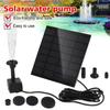 11/15.5cm Solar - Powered Water Fountain Pump with Panel: 8 - Nozzle Outdoor Watering System, Energy - Garden Decoration Kits