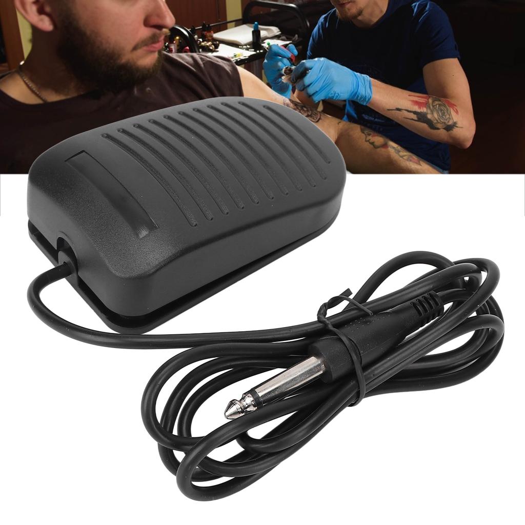 Tattoo Foot Pedal Switch Control Tattoo Pedal Tattoo Machine Accessories with 1.35m Long Line