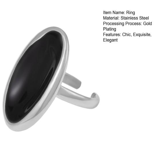 Кольцо с большим овальным драгоценным камнем, ручная работа, открытое кольцо в этническом стиле, ювелирные изделия, подарки на день рождения для мужчин, отца, мужа, парня