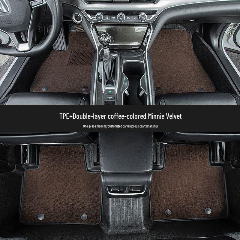 Индивидуальные автомобильные коврики для Soueast Motors DX7 - Дизайн из ТПЭ и витой