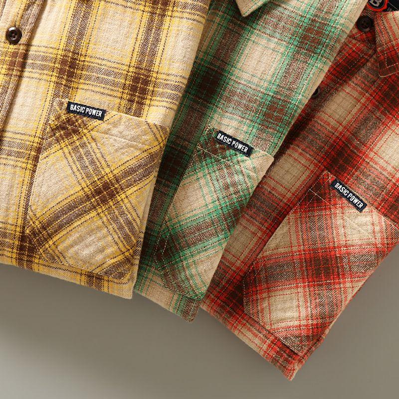 Factory Leftover Stock Casual Washed Long Sleeve Shirt
