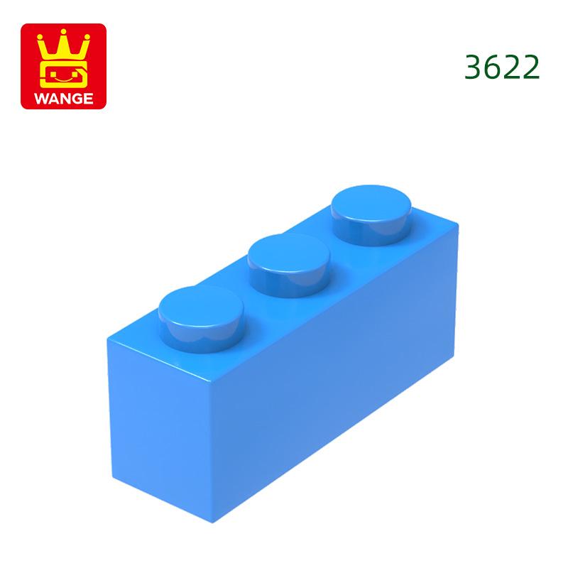 Нетоксичный 85 шт./лот 3622 1x3 точки Строительный блок Moc Классические аксессуары Совместим с Кирпич Детские игрушки Подарочная коробка