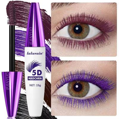 Тушь для ресниц 5D Extreme Volume Lash, водостойкая и долговечная, для естественного утолщения и подкручивания ресниц