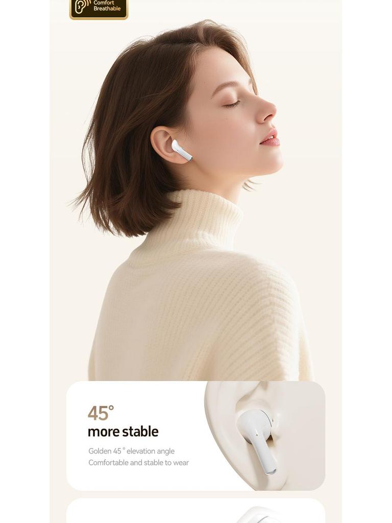 2025 M132 Bluetooth True Wireless Noise Cancelling Earbuds