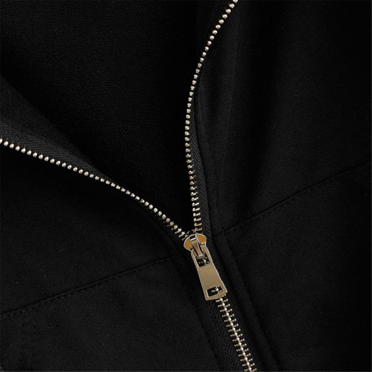 Женская повседневная толстовка с капюшоном на молнии, со шнурком и карманом, однотонный топ