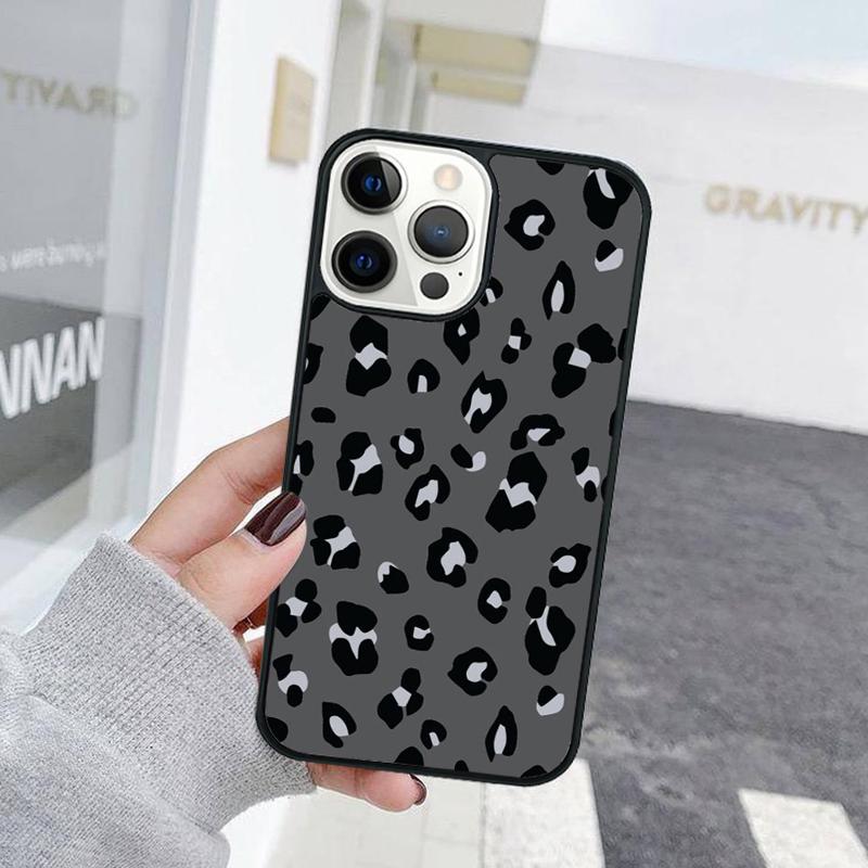 Модный Чехол для Телефона с Леопардовым Принтом Для iPhone 17 Air 15 16 Чехол 11 13 14 Pro Max 12 Plus Max Fundas