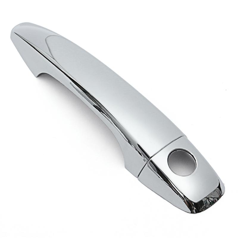 Chrome Car Door Handle Cover Pad For Toyota Sienna XL30 2011 2012 2013 2014 2015 2016 2017 2018 Car