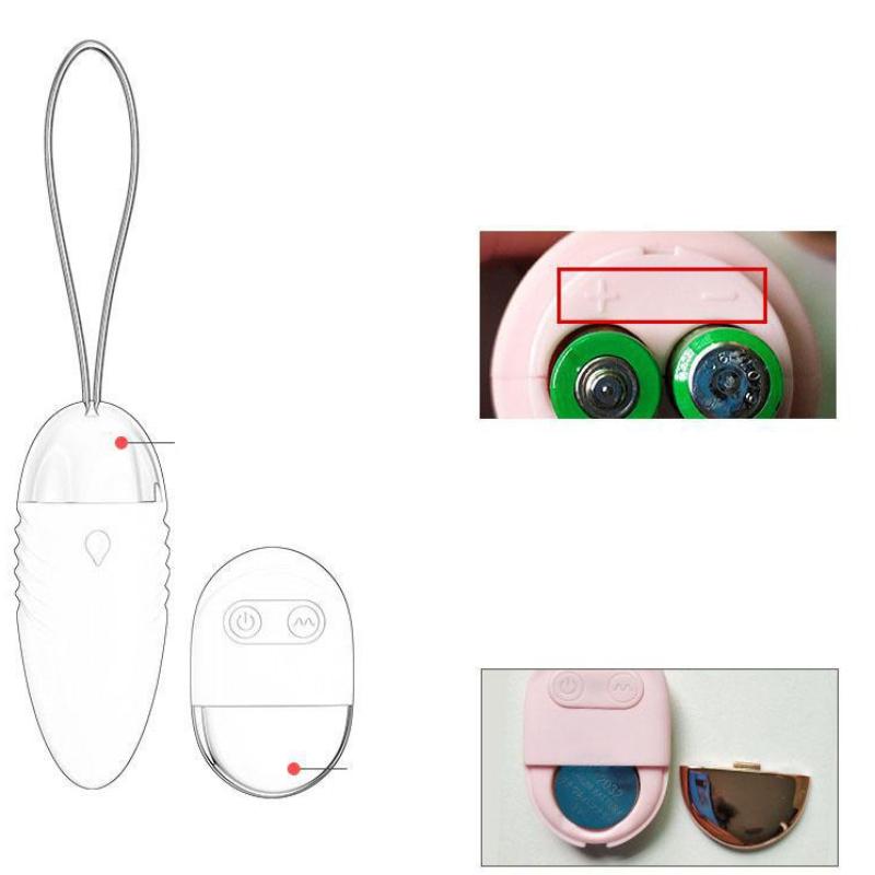 10 Speed Female Vibrator Toys Wireless Remote Control Waterproof Silent Egg Vibration Female Adult Products