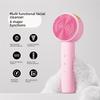 Household electric silicone facial cleansing brush for face, hot compress to clean pores, universal facial cleansing instrument