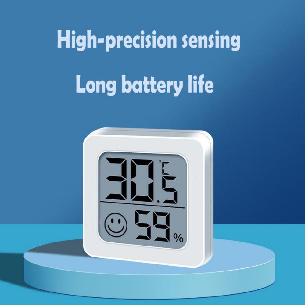 Hygrometer Temperature and Humidity Monitor Thermometer High Accuracy Sensor LCD Display Large Display