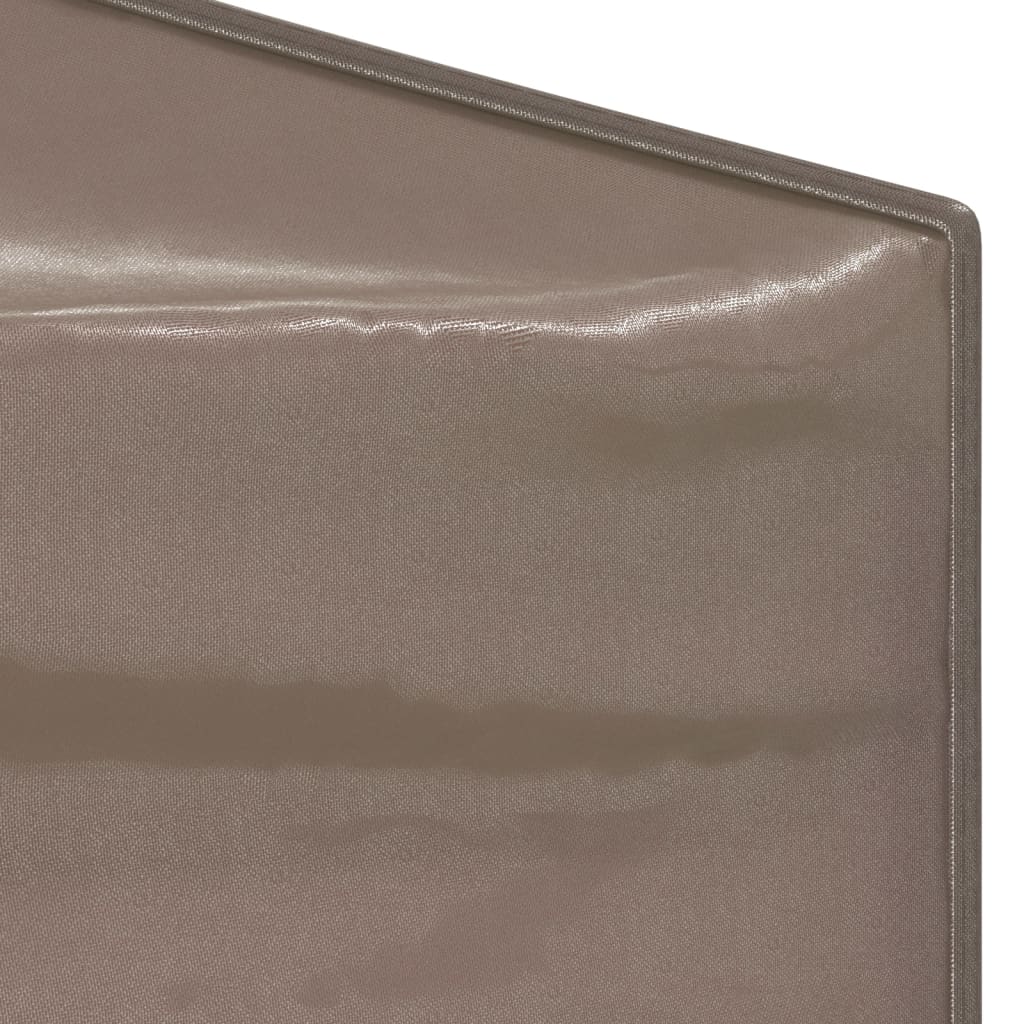 Foldable Party Tent Taupe 3x6 m