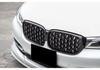 Черная глянцевая решетка радиатора с двойными ламелями для BMW 7 серии G11/G12 (2016-2018) - Модифицированный аксессуар для впуска