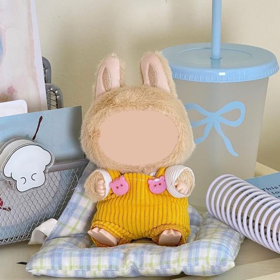 Doll Clothes Set for 17cm Labu-bu Luxury Chic Style Outfit Unique Doll Clothing Set Fashionable Doll Accessories for Collectors