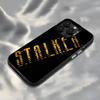 S-StalkerS Phone Case For IPhone17 Air 16 15 14 Plus 13 12 11 Pro 7 8 XS Max XR Silver Black Bumper Case