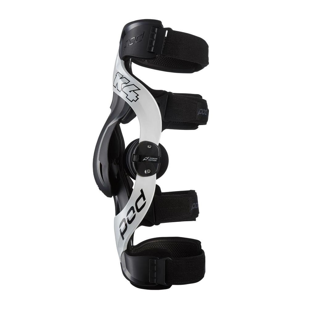 Pod K4 Knee Brace Left and Right Set C3176 2.0 White/Black XL/2XL K4024-058-XL/2X
