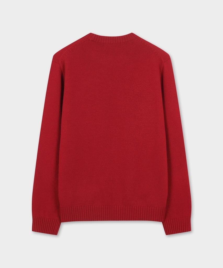 BROOKS BROTHERS [Heritage] Artwork Sweater (Red) (Bbwrmhf407)